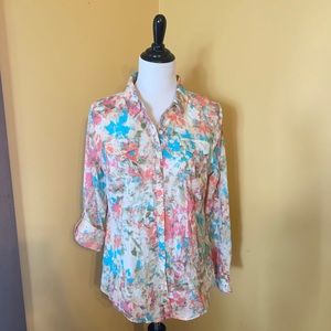 Watercolor Print Relativity Shirt